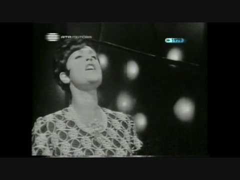 Simone de Oliveira canta TU ÉS AQUELE  - YO SOY AQUEL - Eurovision 1966