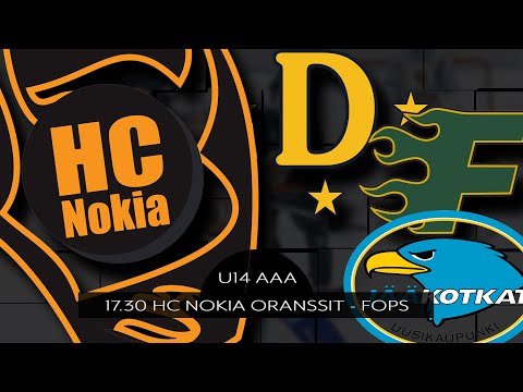 11.9.2021 klo 17.30 HC Nokia Oranssit - FoPS // U14 AAA