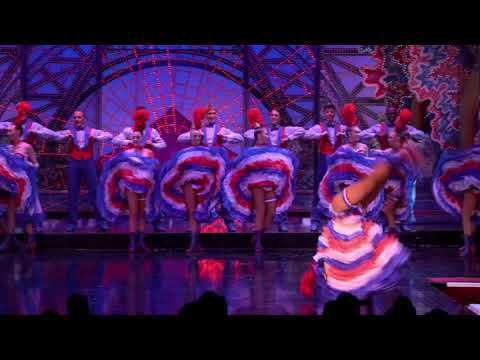 Extrait du French Cancan au Moulin Rouge, Féerie 2021