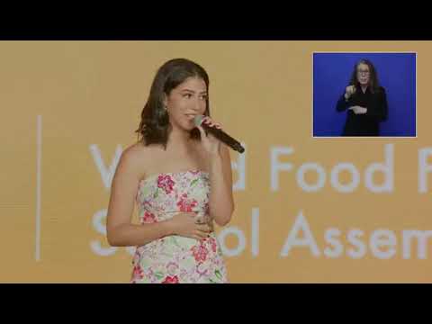 Global School Assembly and Junior World Food Day 2024