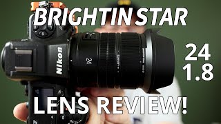 Brightin Star 24mm 1.8 Full Frame Lens for Nikon Z & Sony E