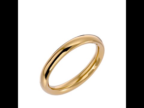 Verigheta Sylish Minimalist Plain Aur 18k - Paris