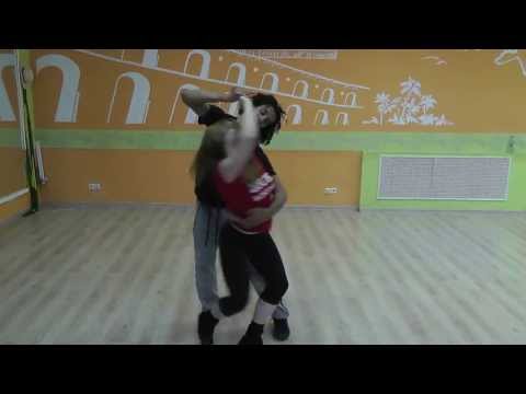 Zouk Class 20.06.13 at Brazuka Dance School - Wakko, Nastya