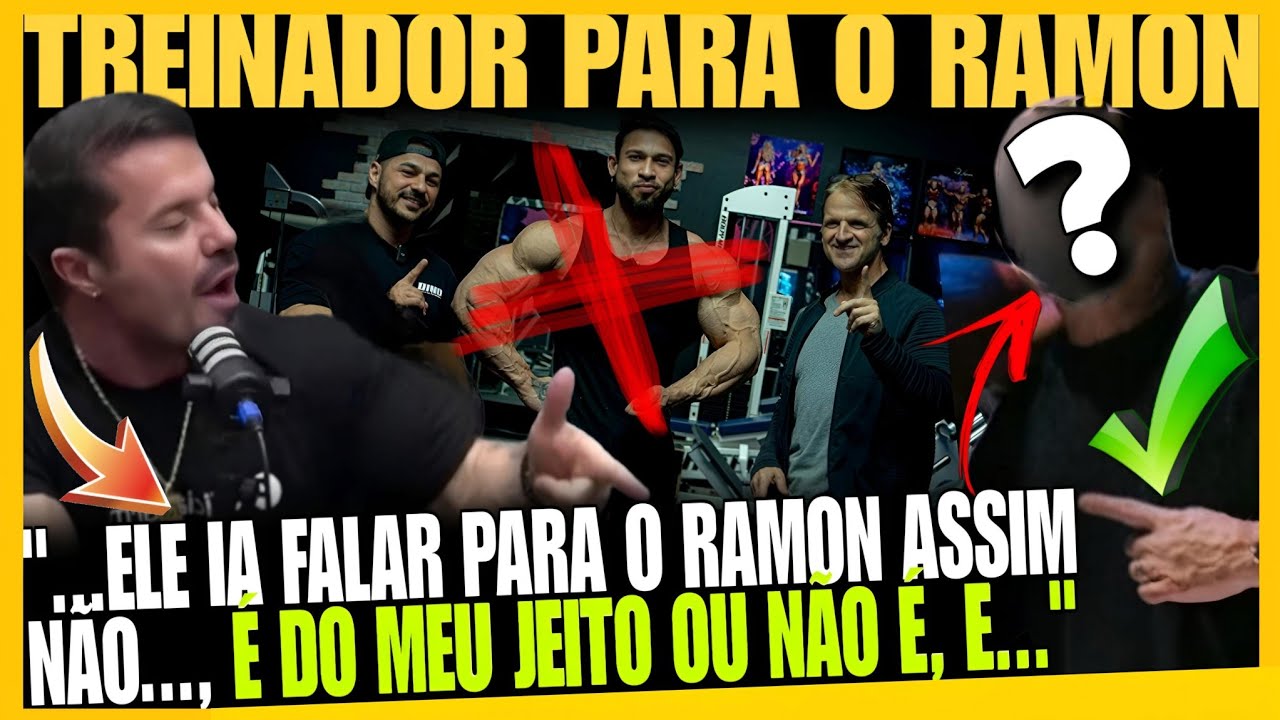 O TREINADOR QUÊ O CARIANI ESCOLHERIA PARA O RAMON VEJA!!