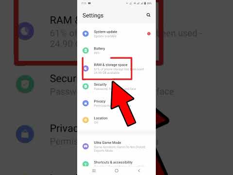 vivo y21 me 4GB+1GB ram kaese badhaye | vivo y21 4GB+1GB ram extended #shorts #ytshorts