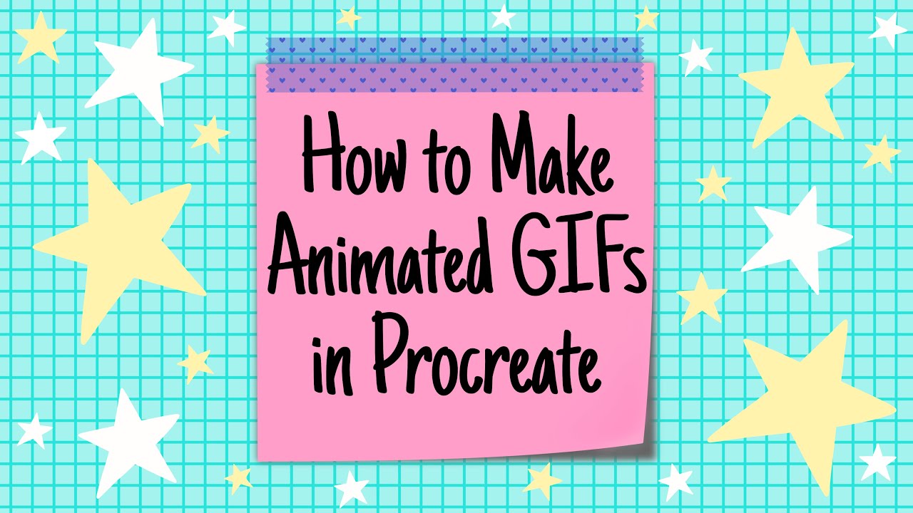 How to Make Animated GIFs in Procreate