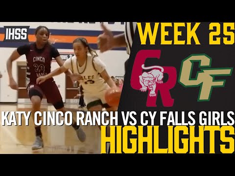 Epic Showdown: Cy Falls vs. Cinco Ranch | High School Basketball Highlights