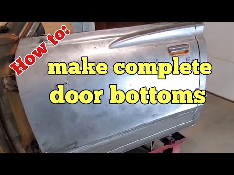 How to make complete door bottoms