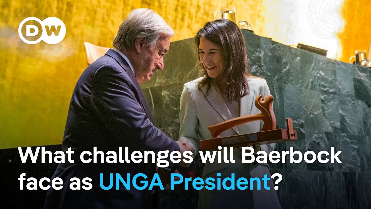 Baerbock begins new job leading UN General Assembly | DW News