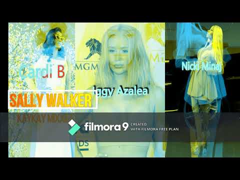 sally walker-iggy azalea  ft NICKI MINAJ X CARDI B  MASHUP