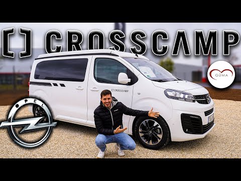 [  ] Crosscamp Lite auf Opel Zafira Life ✅ | Roomtour | Urban Vehicle / Camper Van 2022 | GÜMA TV