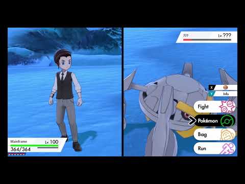 Meeting Calyrex Pokemon Sword and Shield Crown Tundra DLC