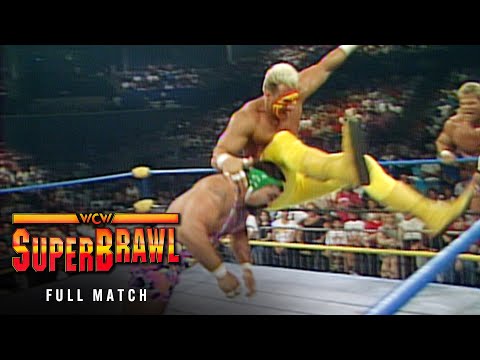 FULL MATCH: Steiner Brothers vs. Lex Luger & Sting | WCW Tag Team Title Match: WCW SuperBrawl I