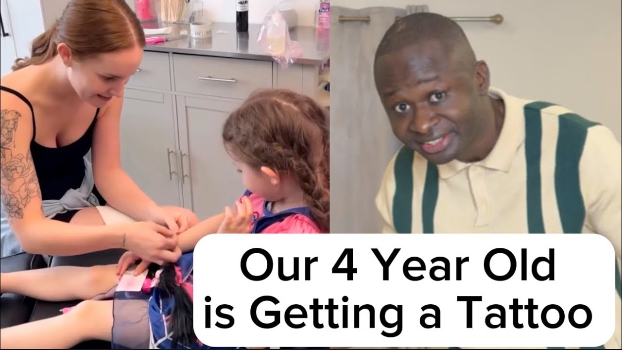 Our 4 Year Old is Getting a Tattoo