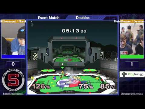 Event Match 10: Ultimascout/Nurok (Fox/Falco) vs MetalReaper/Ozy (Sheik/Fox) - Losers Finals