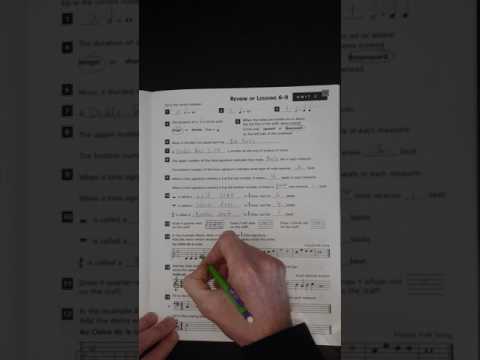 Alfreds Essentials of Music Theory Unit 2 review