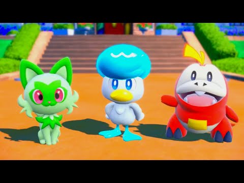 How To Get All 3 Starters FAST without friends in Pokemon Scarlet & Violet