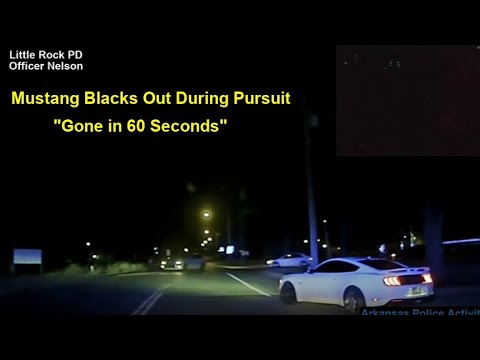 Mustang Blacks Out during High Speed Pursuit| "Gone in 60 Seconds". Call State Police  Next Time!