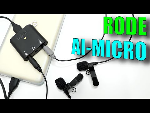 RODE AI-Micro: The TINIEST way to hook up TWO Mics!