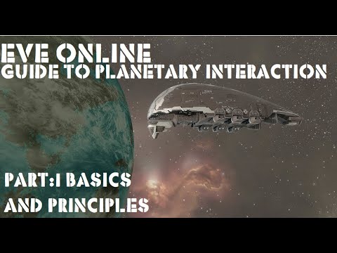 Eve Online  Planetary Industry / Interaction Pt: 1 Principles and Basics. BEST Passive ISK In Eve?