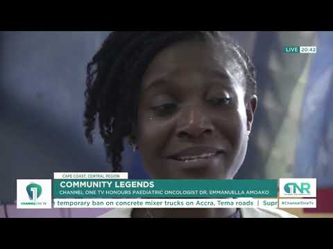 Dr. Ella Wins Channel One TV’s Community Legends For Childhood Cancer Care