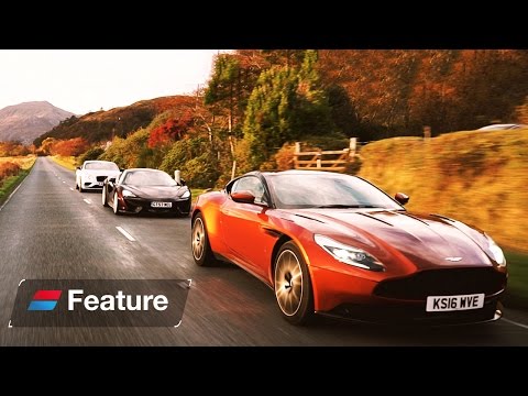 The Great British Grand Tour: Aston Martin DB11 vs Bentley Continental GT vs McLaren 570 GT