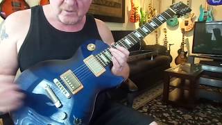 Video thumbnail for 2015 Gibson Les Paul Studio Midnight Manhattan Demo and Review by cryptonet007