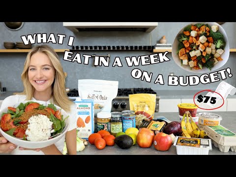 What I Eat in a Week on a Budget / Cheap & Affordable Meals under $3 | Budget Friendly Challenge