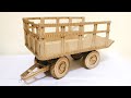 Cardboard Trolley Making Diy Best Use Of Cardboard Easy Step Tutorial Video Trolley Making