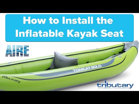 AIRE Tributary Tomcat Solo Inflatable Kayak video poster