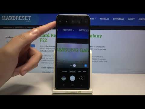 How to Take Burst Shot on SAMSUNG Galaxy F22 – Manage Camera Options