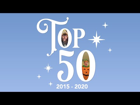 TOP 50 Countdown | 2015 - 2020 | Best of Walt Disney World Vlog Moments & More | Adam Hattan