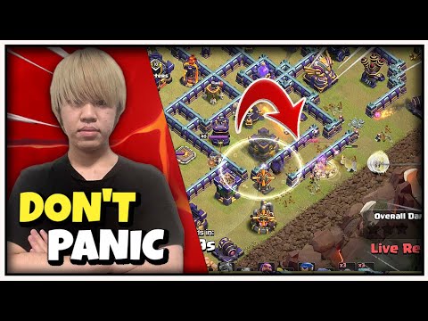 These PRO PLAYERS don't panic when plan goes wrong in GRAND FINALS | EA vs HUNTERS | Clash of Clans