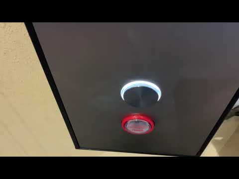 Modded Otis Series 1 Traction West Garage Elevators @ El Paso County Courthouse El Paso TX