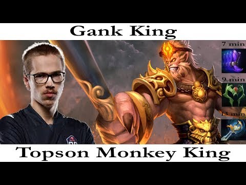 Topson Monkey King | Gank King | OG vs KABAN |  Dota 2 |Patch 7.21 | Pro Gameplay