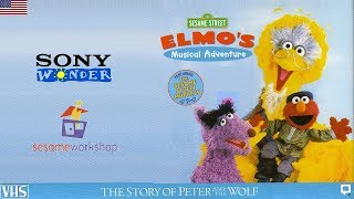 Sesame Street: Elmo's Musical Adventure—The Story of Peter & The Wolf VHS (01-09-01) (USA)