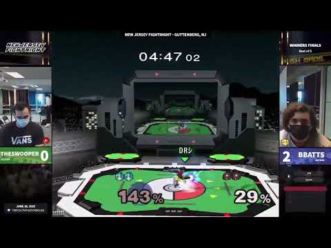 TheSWOOPER vs Bbatts Peach wf @ NJ Fightnight