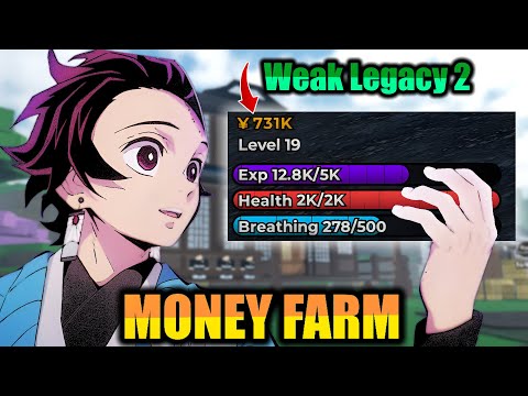 Fastest Method To FARM MONEY As a BEGINNER In Weak Legacy 2 | Roblox