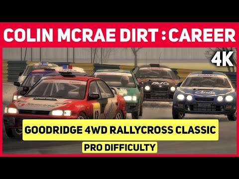 Colin McRae DiRT in 4K - Career - #13 Goodridge 4WD Rallycross Classic - Pro Difficulty
