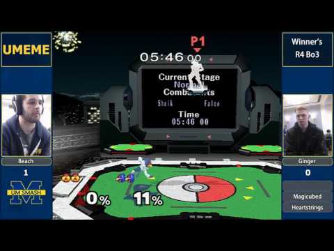 UMeMe 46 - Ginger (Falco) vs Beach (Sheik) - WR4