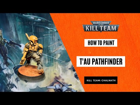 How to Paint: Tau Pathfinder for Kill Team: Chalnath using Tau Sept scheme!