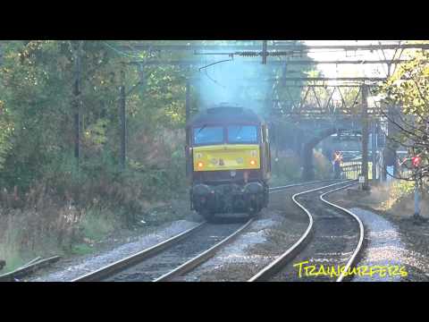 *RARE* WC Class 47 No. 47802 on 0Z47 Guide Bridge Yard - Carnforth ST @ Guide Bridge - 26.10.15 - HD