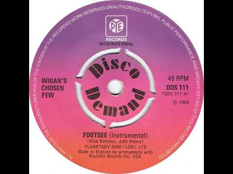 UK New Entry 1975 (8) Wigan's Chosen Few - Footsee (Instrumental)