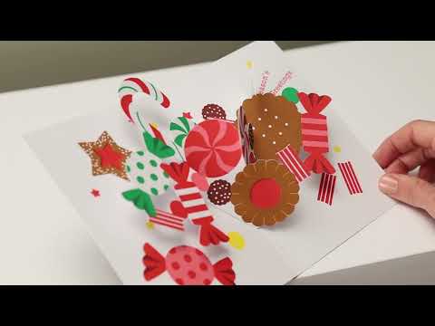 Sweet Treats Holiday Pop-Up Cards - Set of 8