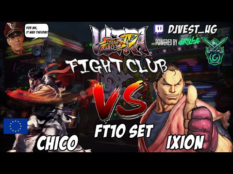 USF4 Fight Club Exhibition Series - Chico VS ixion FT10 Set (EU Set)