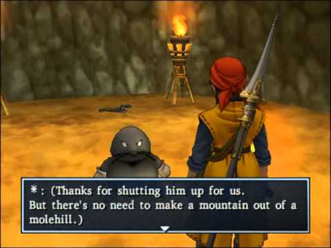 72 Dragon Quest 8 Cut-scene - Defeated Don Mole
