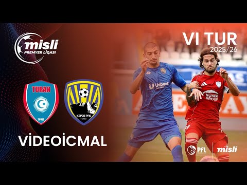 Misli Premyer Liqası 2025/2026 VI tur “Turan Tovuz” 3–0 “Kəpəz”