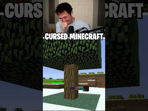CURSED Minecraft Tree...