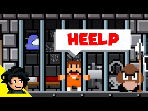 Mario Escapes the Bowser's Prison Maze Mayhem | EPIC Mario Animation
