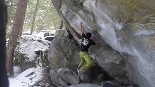 Video thumbnail: High Spirit, 8a+. Magic Wood